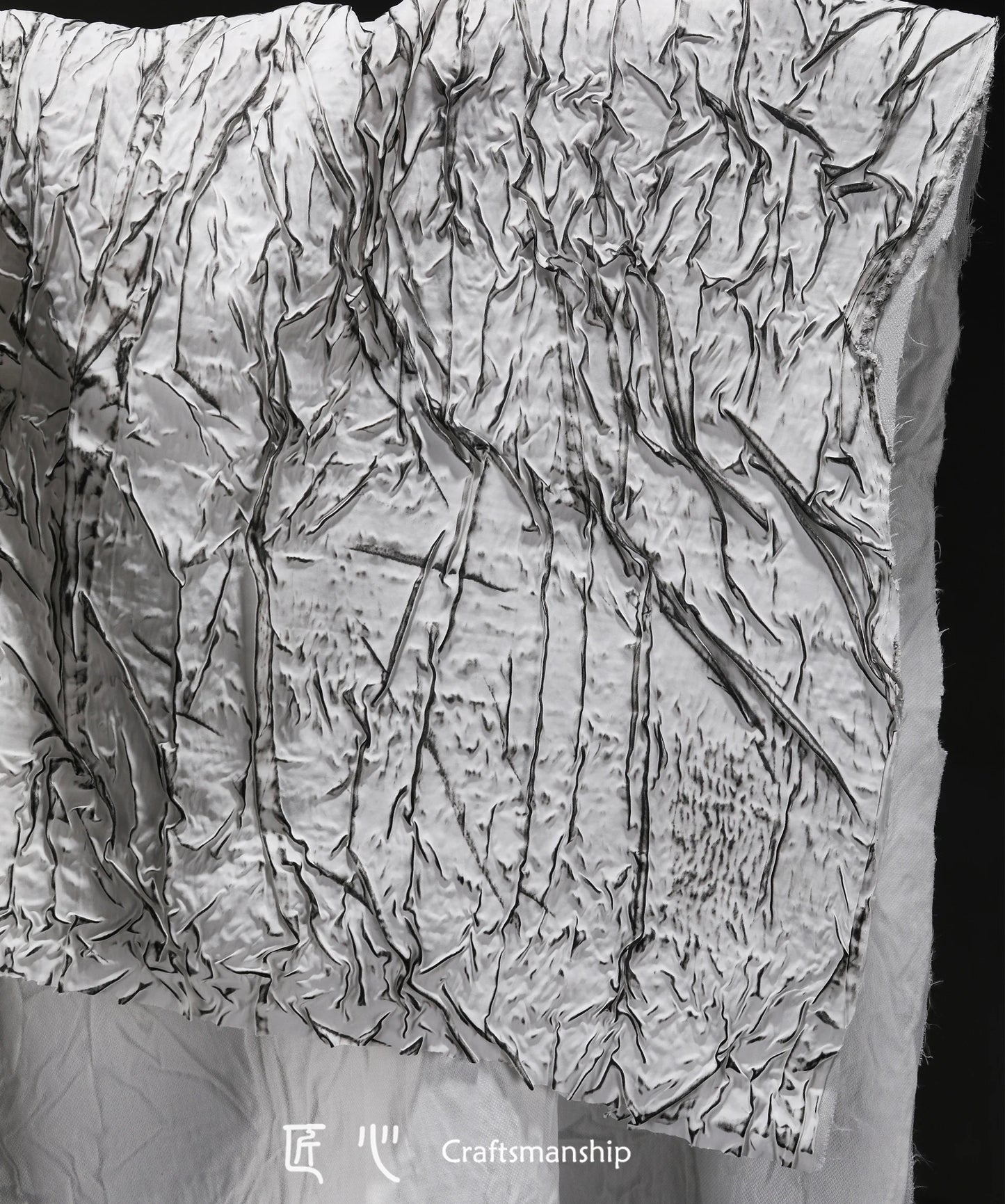 Eco Jacquard Pleat Fabric for Fashion Creations