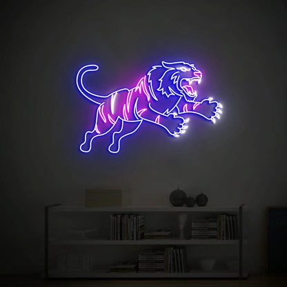 Tiger Neon Sign, Custom Neon lights