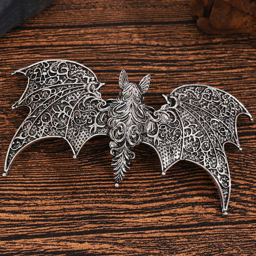 Gothic Bat Hair Clip