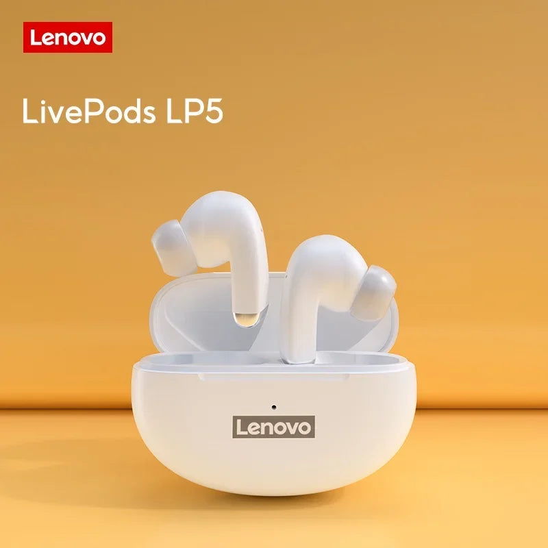 Lenovo LP5 Wireless HiFi Earbuds - Sports, Comfort, and Durability