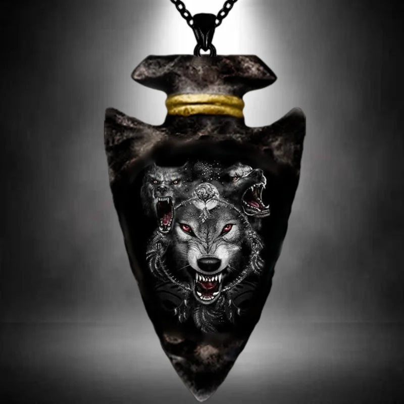 Creative Roaring Head Gothic Animal