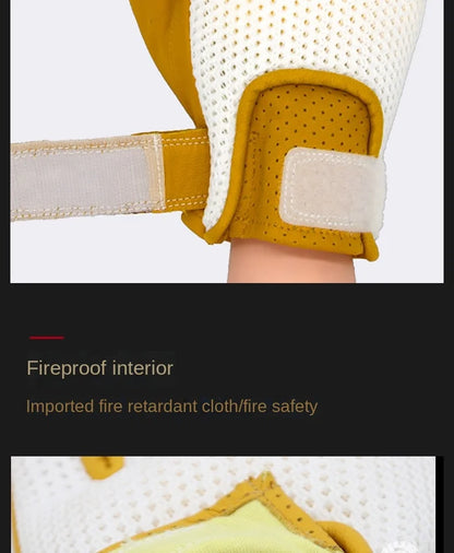 Retro Breeze Half-Finger Motorcycle Gloves