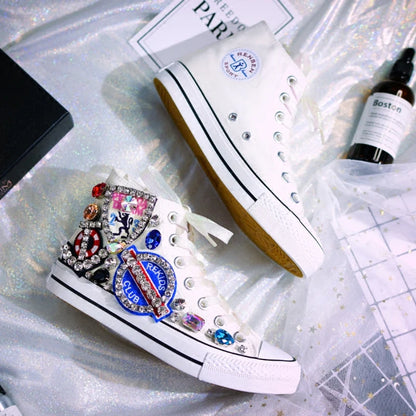 Woman Canvas Shoes Flat Platform