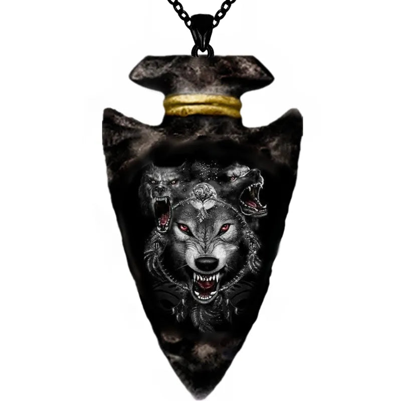Creative Roaring Head Gothic Animal