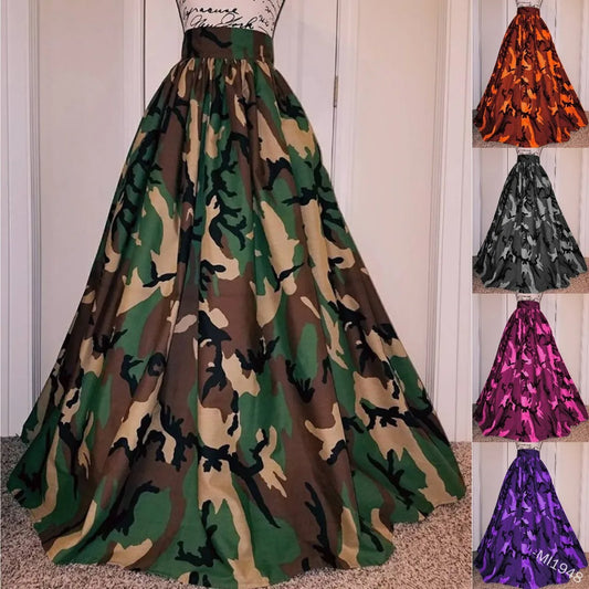 Camouflage Skirt Women