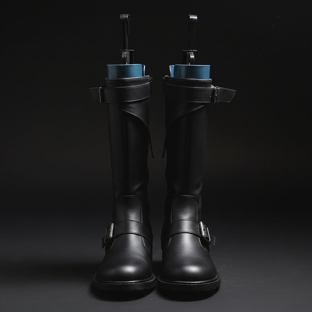 Karl Heisenberg Cosplay Boots — Resident Evil Village ·