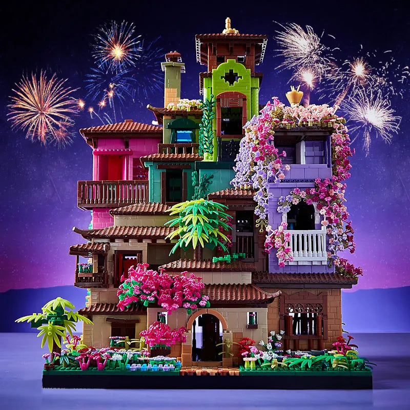 Creative Magic Castle Sakura House Building Blocks