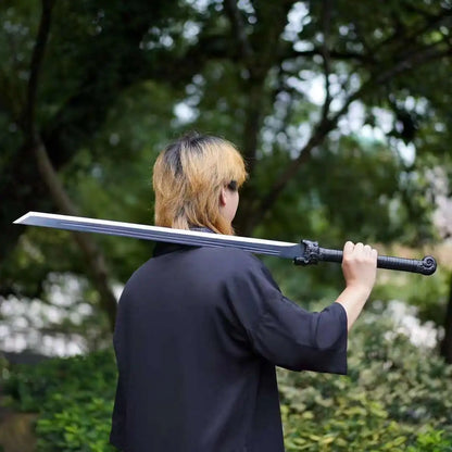 Tang Horizontal Sword - Handmade Manganese Steel Blade