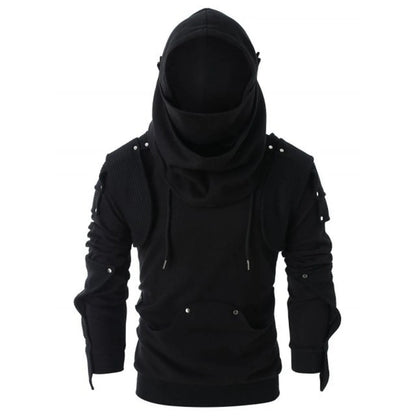 Streetwear Hoodies Men Gothic Fashion