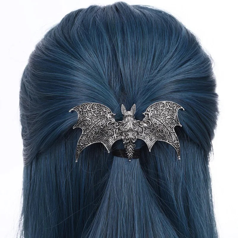 Gothic Bat Hair Clip