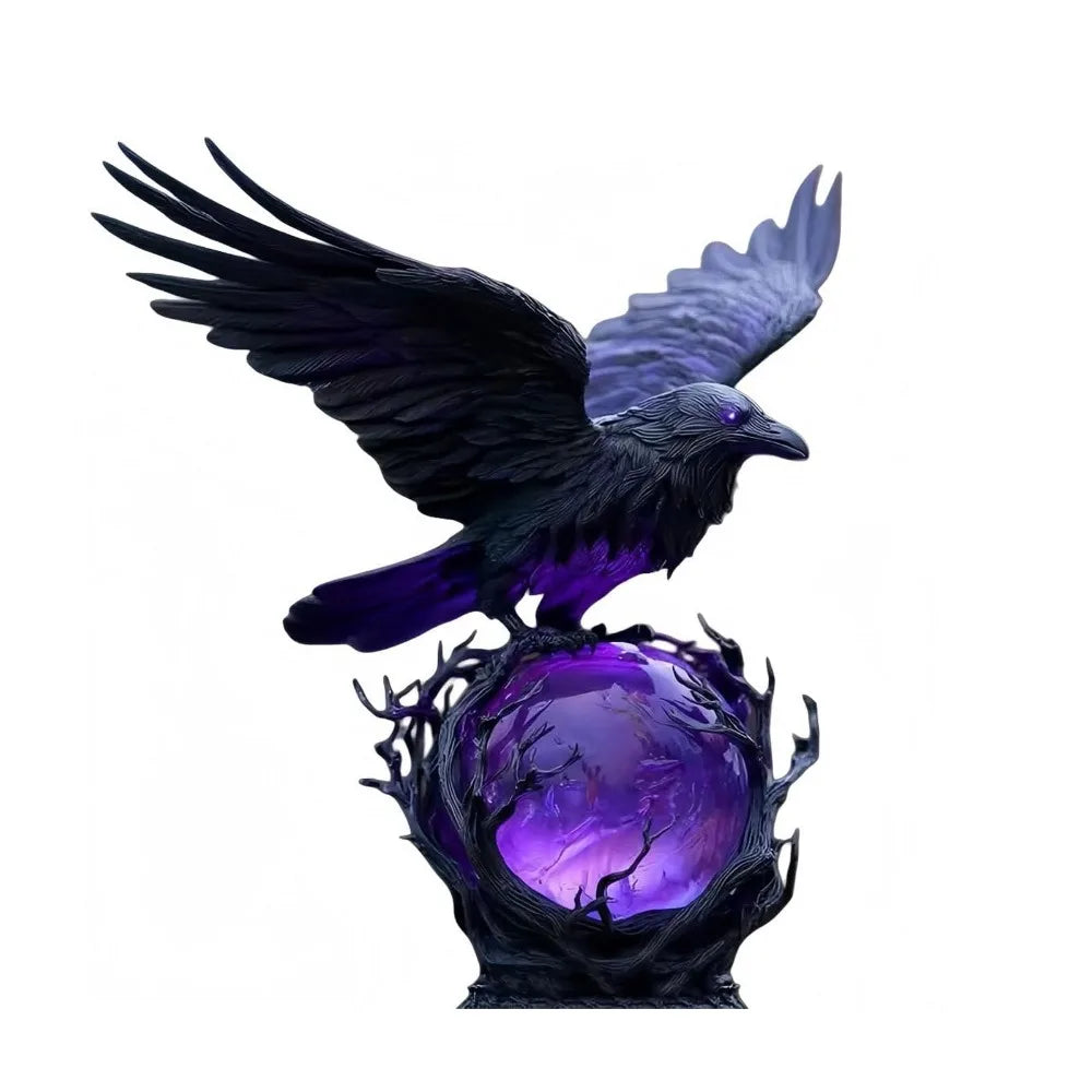 Raven's Moonlight LED Lamp