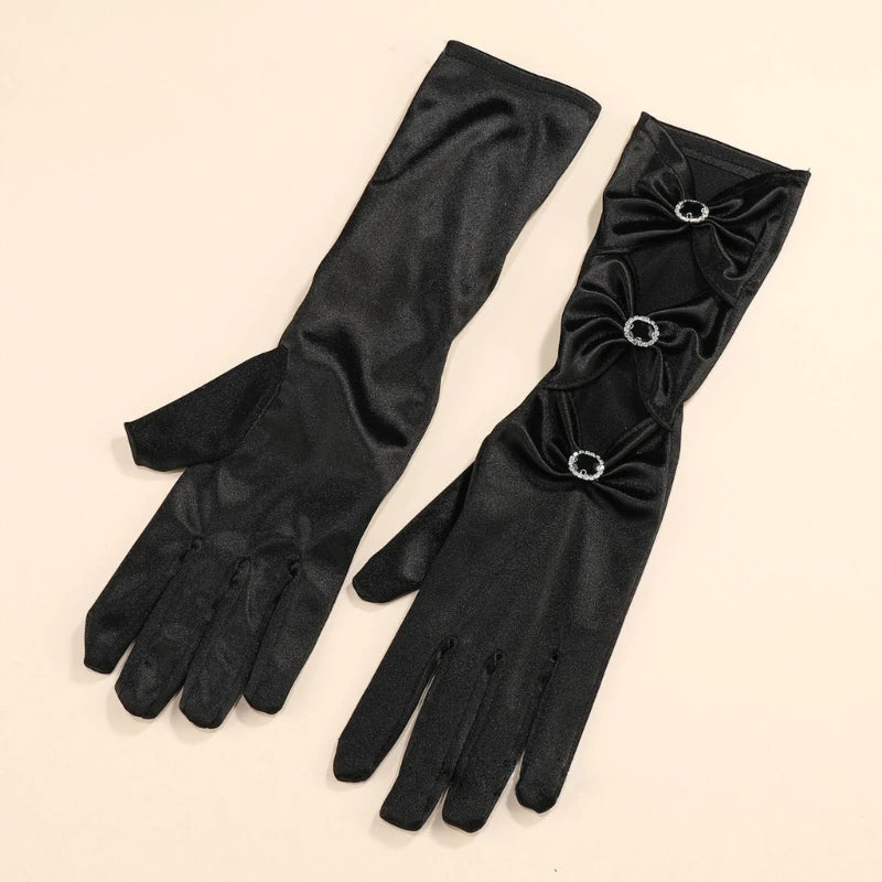 Black Crystal Gloves for OPERA