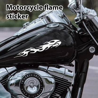 FlameCraft Reflective Motorcycle Decals