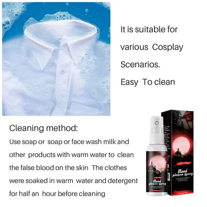 Creepy Costume Blood Spray