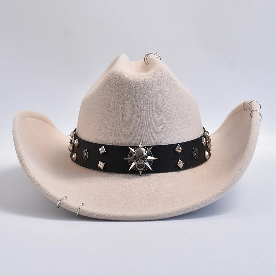 Roll Brim Cowboy Hat — 9 Colors