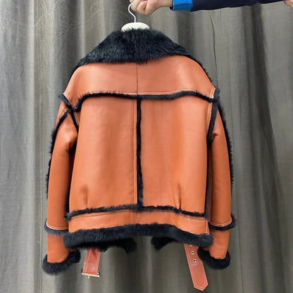 Luxury Women's Winter Fur Coat