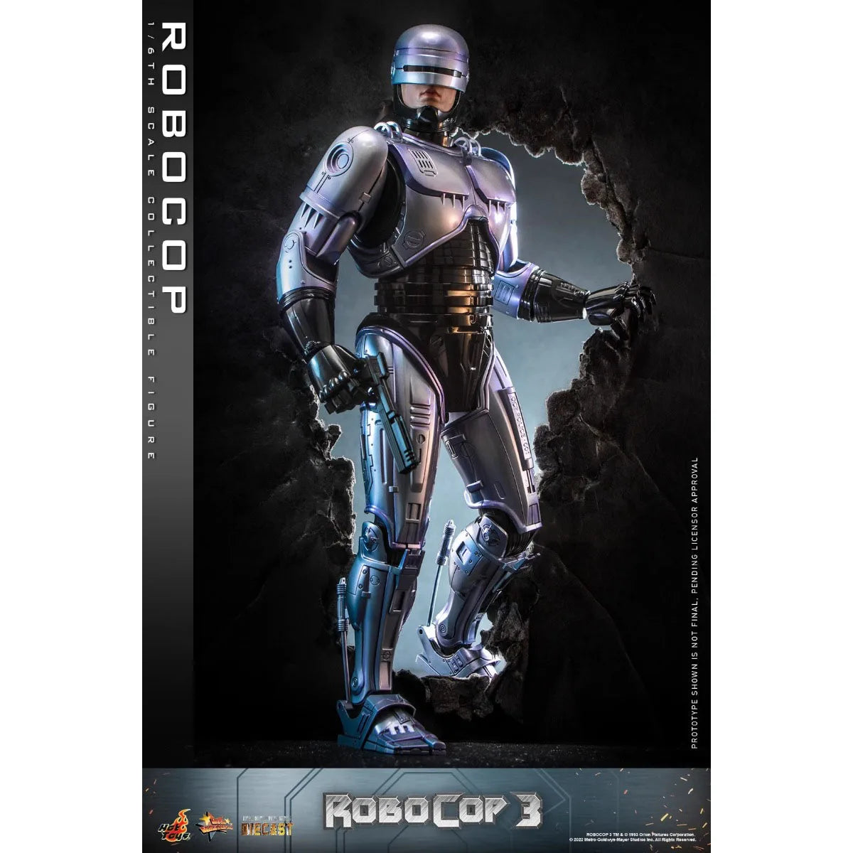 ROBOCOP3 MURPHY Character Masterpiece for your desk officer