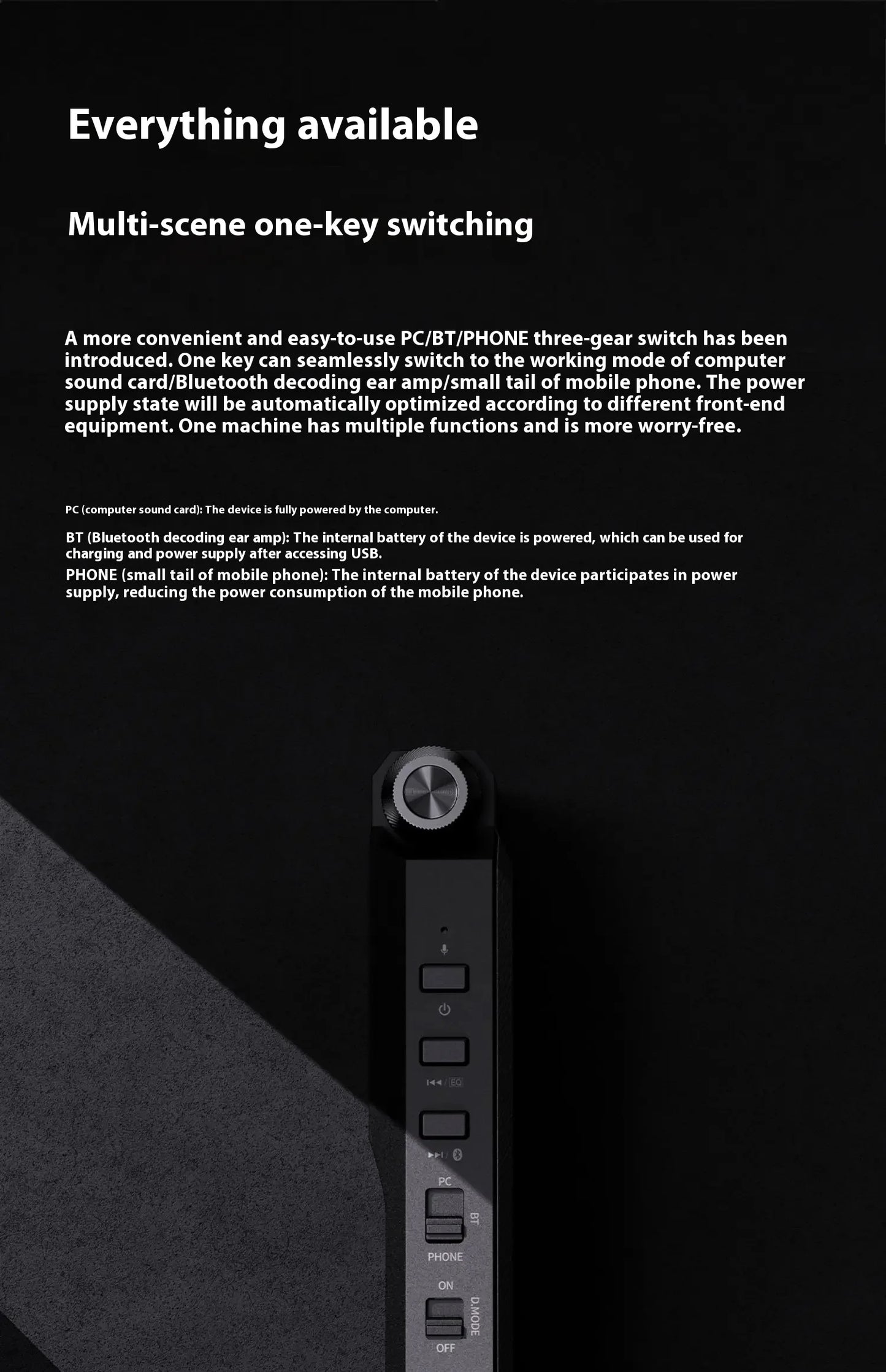 FiiO Audio Pro: HiFi Bluetooth Earphone Amplifier