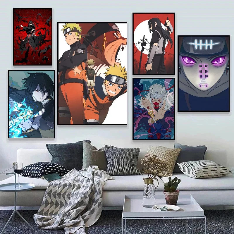 Naruto Classic Japanese Anime HD Poster