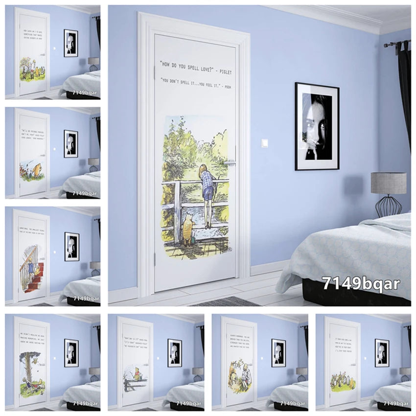 Disney Winnie the Pooh and his friends Wall Stickers