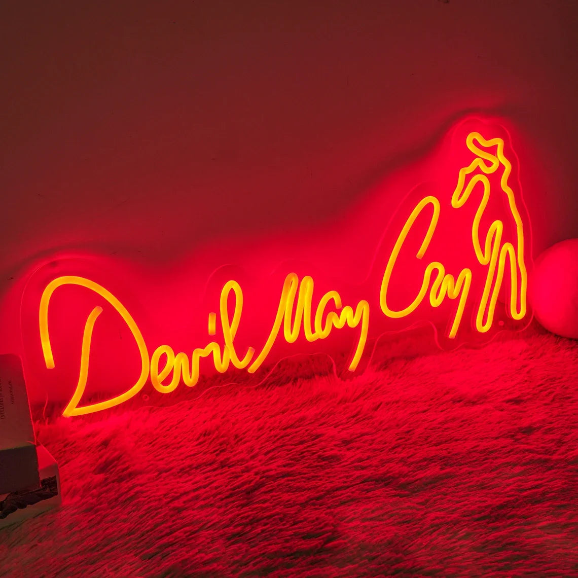 Neon Sign Devil01 May Cry