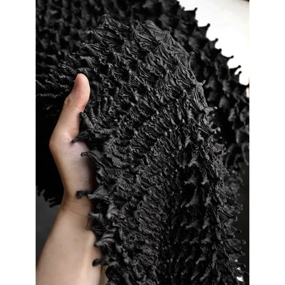 Hedgehog Elegance: 3D Handmade Designer Fabric Bag