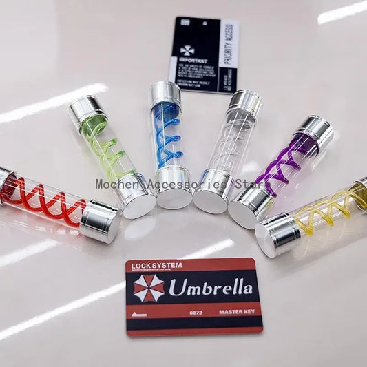 Resident Evil T-Virus Sample Bottle — Biohazard Desk Ornament