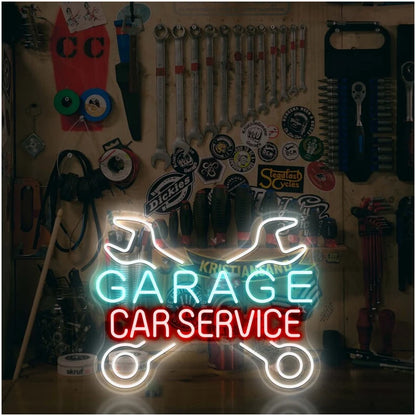 Garage Car Service Neon Signs