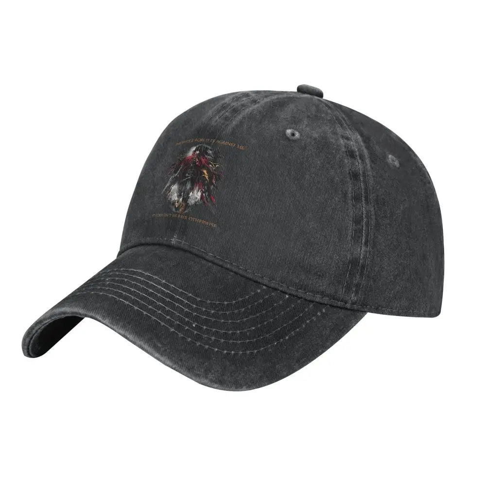 Vincent Valentine FF7 Snapback D-Devil May Game Cry Cap