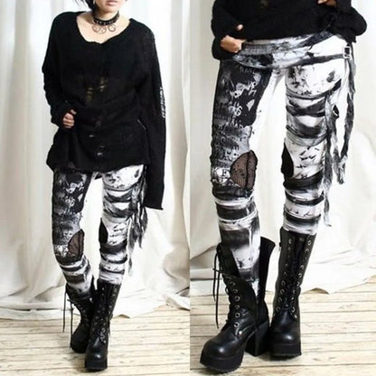 Phantom Cyberstyle High-Waist Cargo Pants