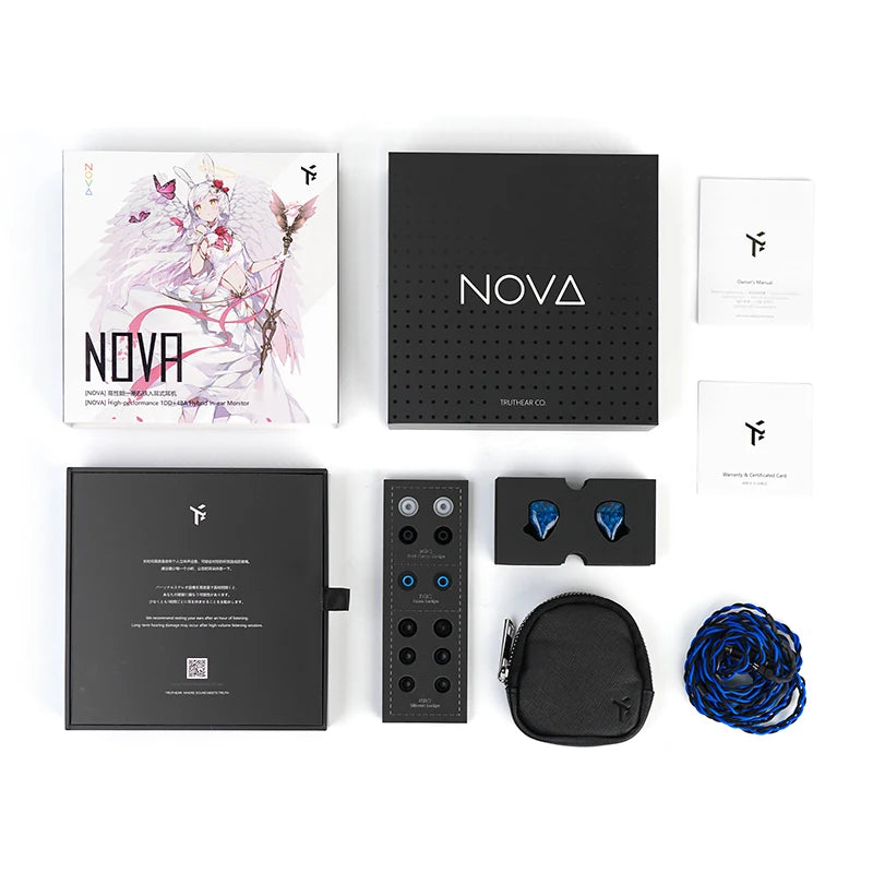 Truthear NOVA 1Dynamic 4 Balanced Ear Headphone with 0.78 2Pin Cable