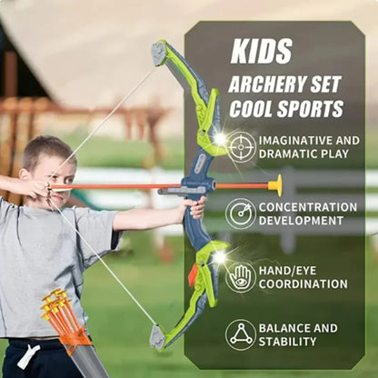 Bow And Arrow Toy Set For Children