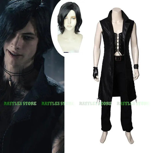 Game DMC 5 V Vitale  Costume Wig