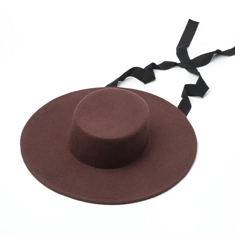 Wool Fedora Hat — Autumn Winter
