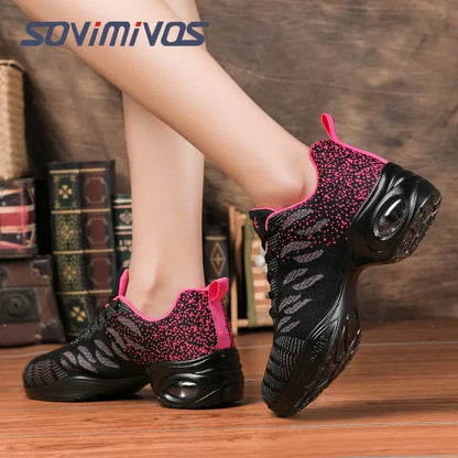 Breathable Dance Sneakers Woman