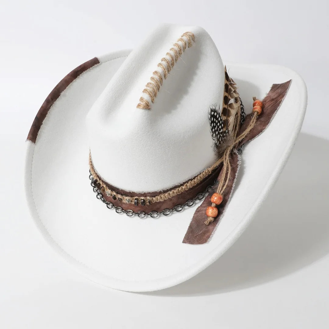Handmade Suede Fedora Hat — Vintage Jazz