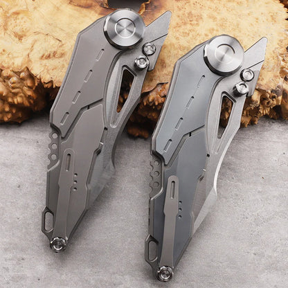 M390 Titanium Folding Knife - Ultimate Outdoor Tool