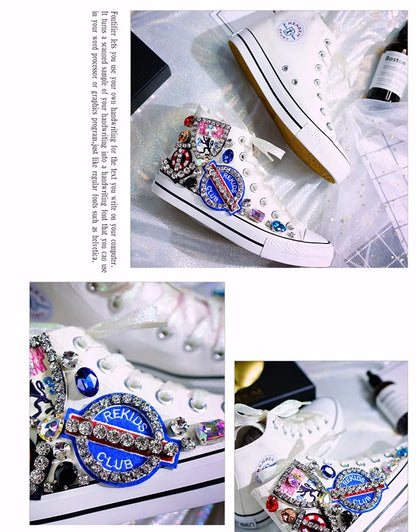 Woman Canvas Shoes Flat Platform