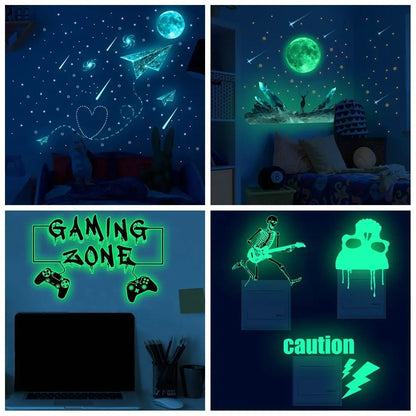 Glow in The Dark Wall Sticker for Living Room