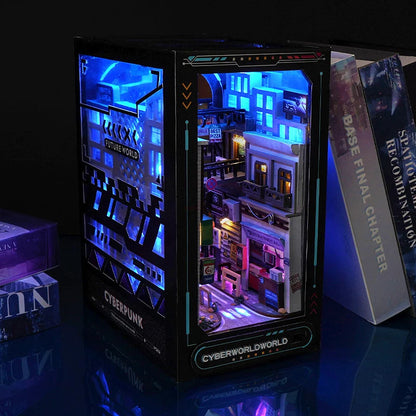 Building Kits Cyberpunk World Bookshelf