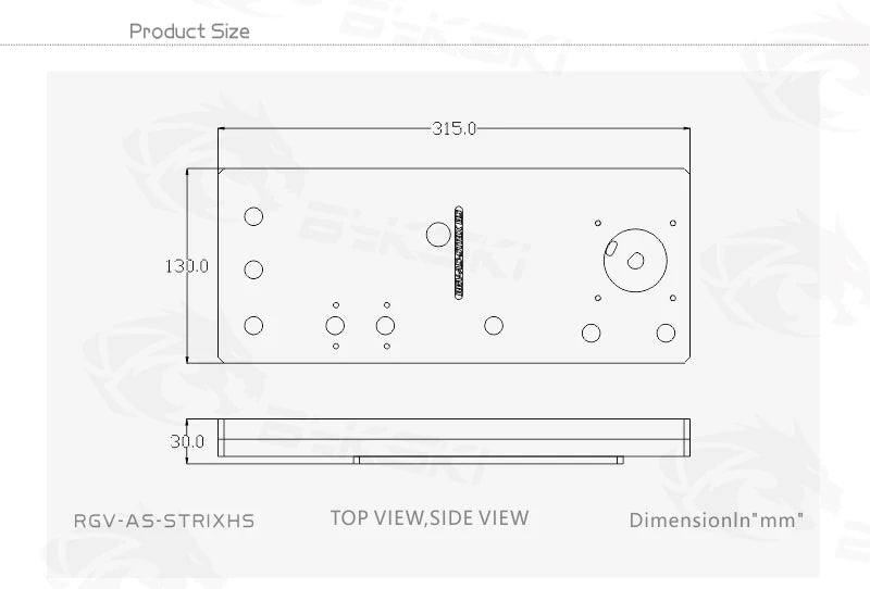 Waterway Board Solution for ASUS ROG Strix Helio Case