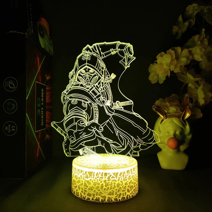 Scorpion  Mortal Combat Nightlight