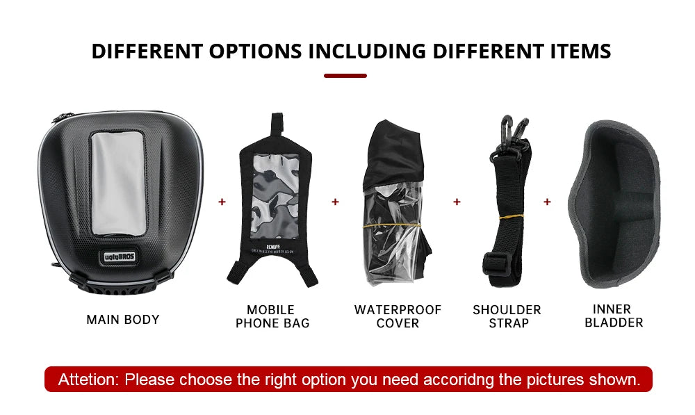SavageSwift Tank Bag for Suzuki Motorcycles