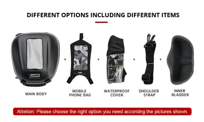 SavageSwift Tank Bag for Suzuki Motorcycles