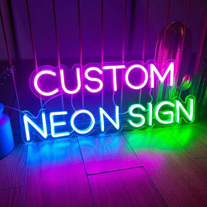 Cat Neon Wall Signs Neon Decorative