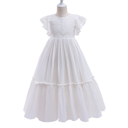 White Flower Girl Wedding Bridesmaid Wear