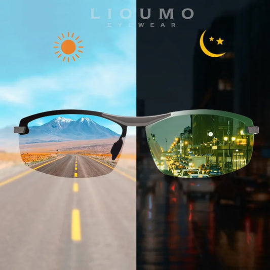 New Design Day&Night Photochromic Polarized Sunglasses