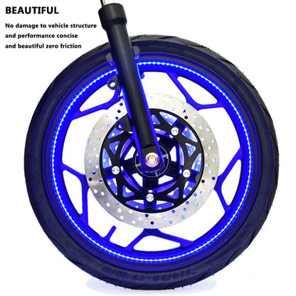 MotoGlow Hub Light - Colorful LED Wheel Lamp
