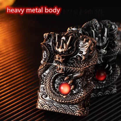 Armored Dragon Metal Kerosene Lighter