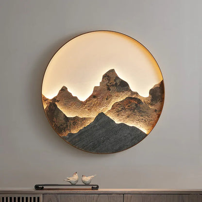 Modern luxury mural lamp